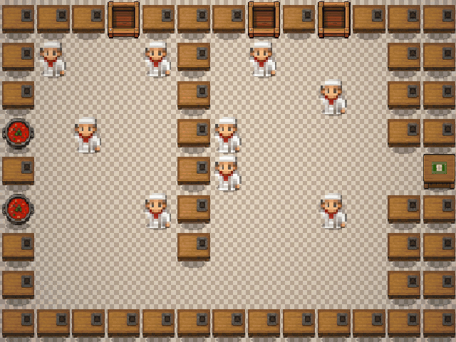 Collaborative Cooking Crowded