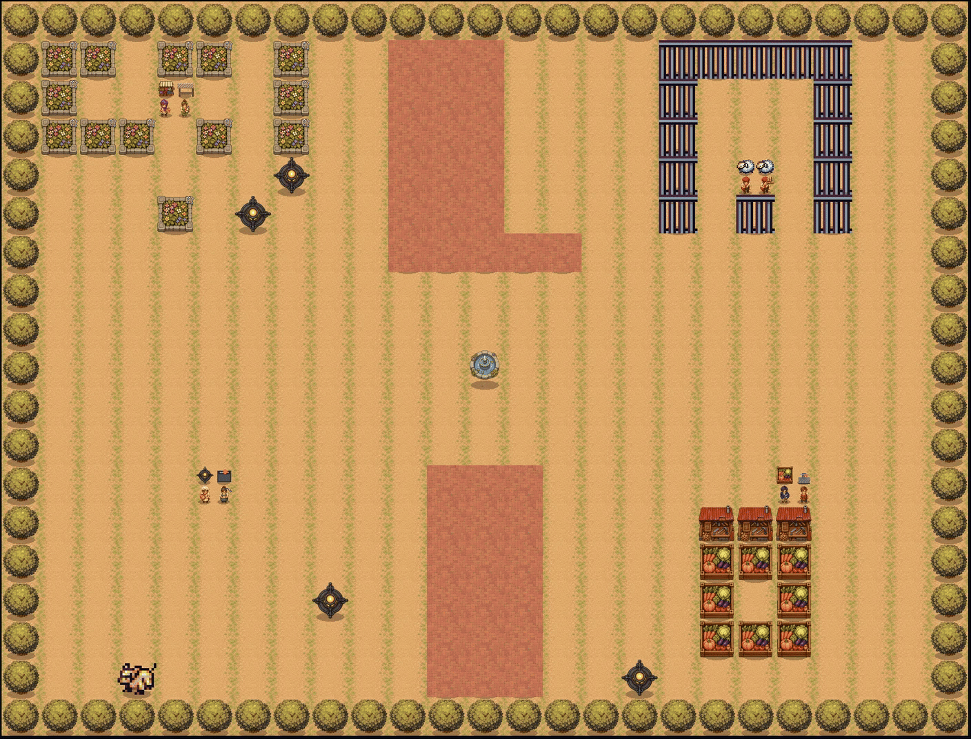 WordPlay RPG town demo with in-world chat and trade